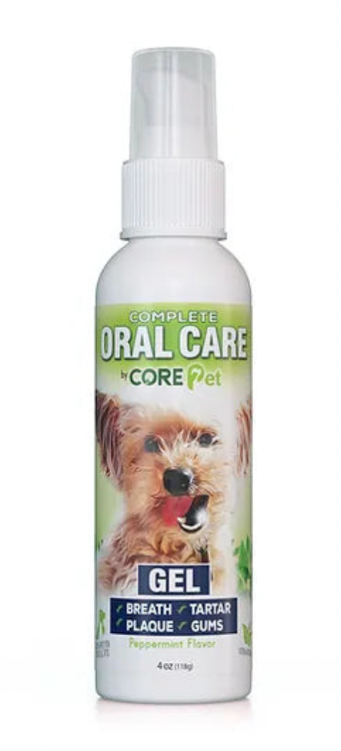 Adore Pet - Oral Care Gel for Dogs, Peppermint flavor 1 oz Trial Size