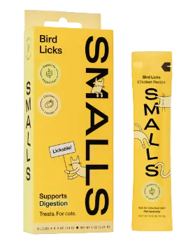 Smalls Digestion Support Lickable Treats, "Bird" 2 sizes