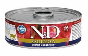 Farmina Canned Cat Food, Weight Management Lamb Quinoa, 2.46 oz