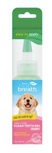 Tropiclean PUPPY Fresh Breath Clean Teeth Dental Gel, 2 oz. Mint