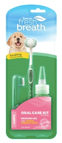 Tropiclean Fresh Breath, No Brushing Total Dental Care Kit for PUPPIES
