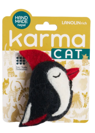 Karma Cat Wool Cat Toys, Woodpecker