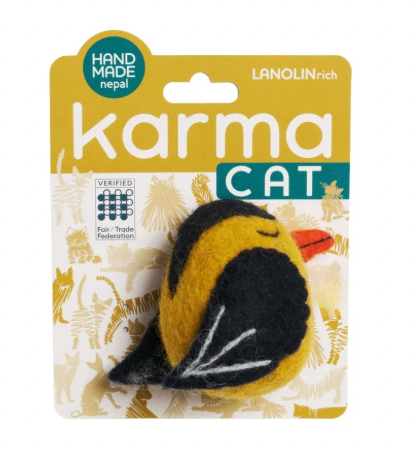 Karma Cat Wool Cat Toys, Oriole