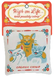 BlueQ Catnip Toy "High On Life"