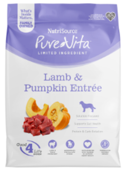 PureVita Lamb & Pumpkin Entree, 25 lb.