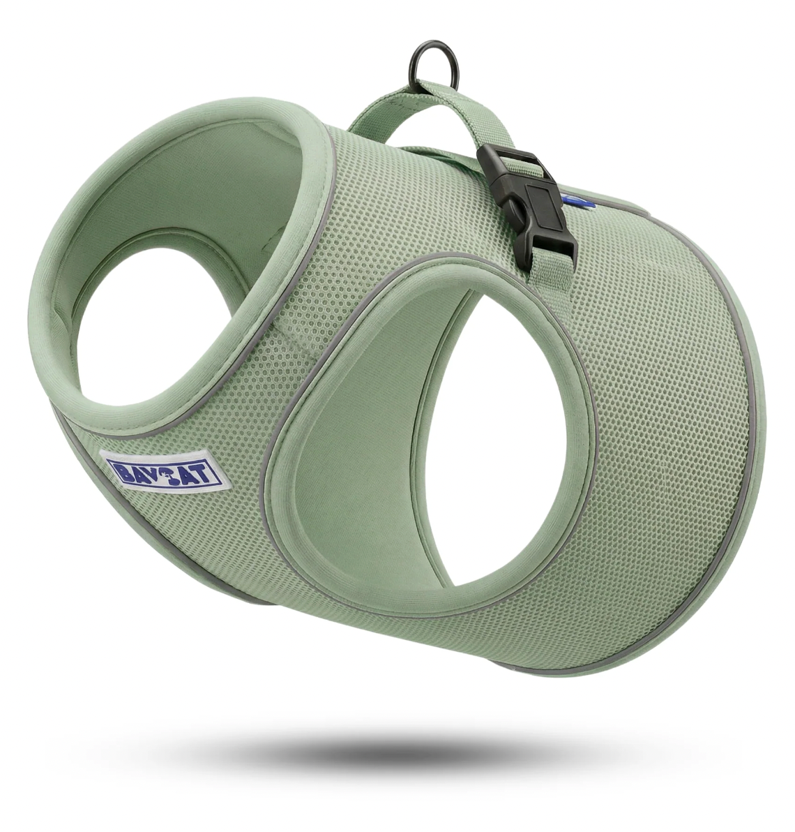 BayDog "BayCat" Cat Harness with 6 ft. Leash "Coastal Fern"