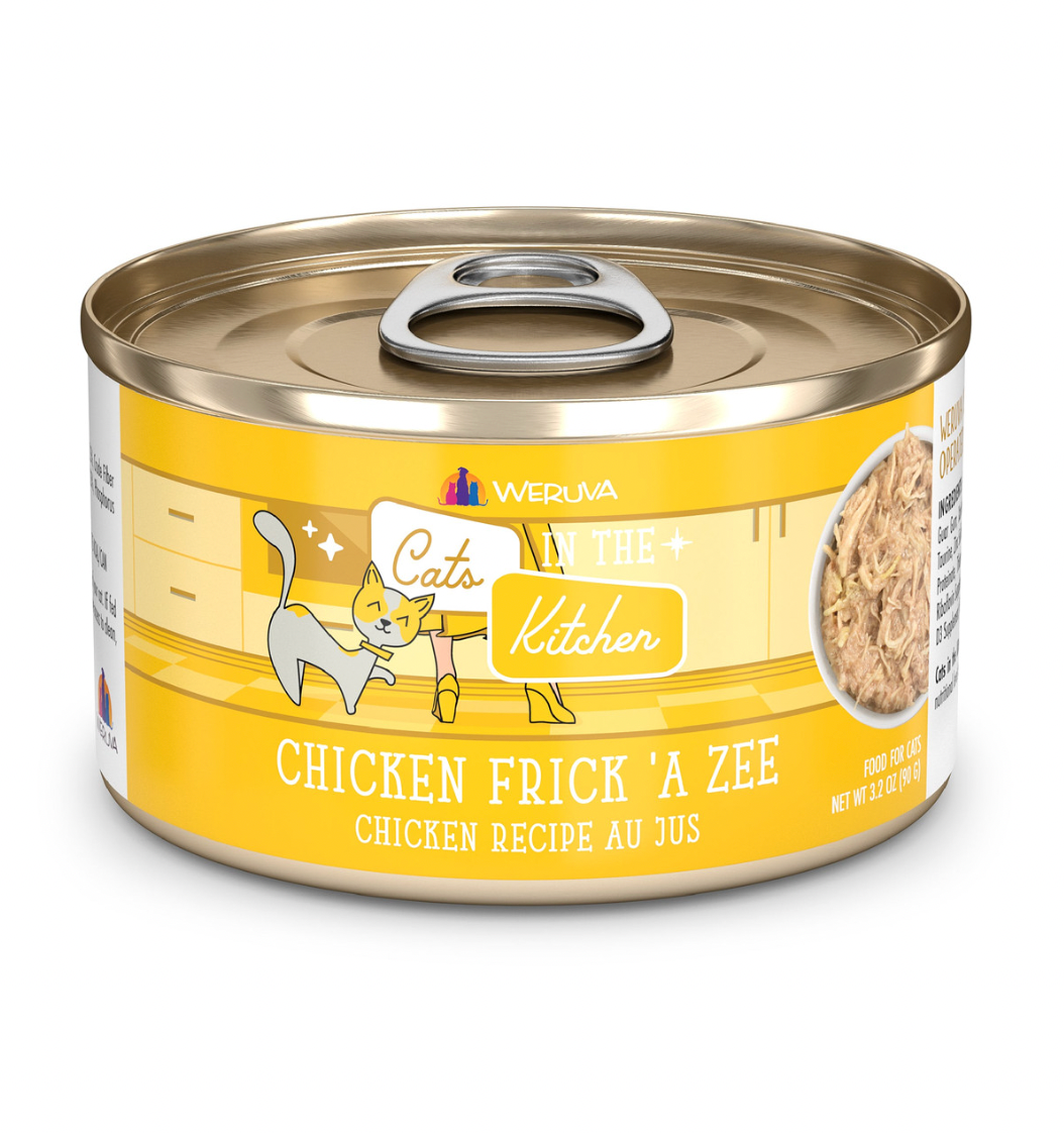 Weruva Cats In The Kitchen "Chicken Frick 'A Zee" Recipe Canned Cat Food