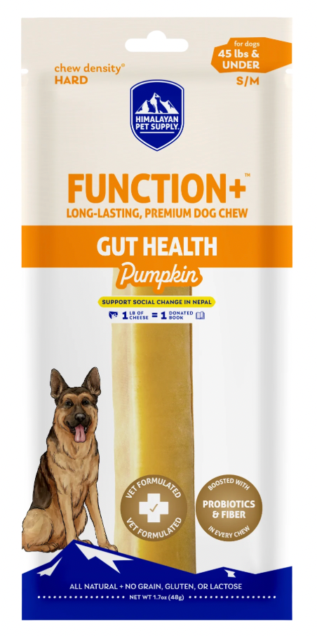 Himalayan Functional Gut Health Pumpkin Chew, Large/Extra Large Dog