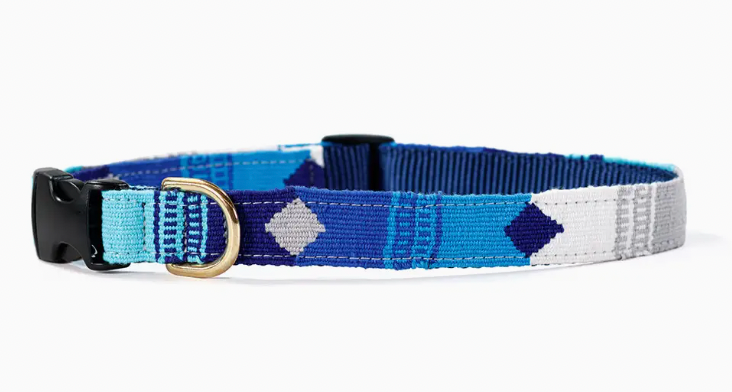 A Tail We Could Wag Collar, National Parks Glacier pattern