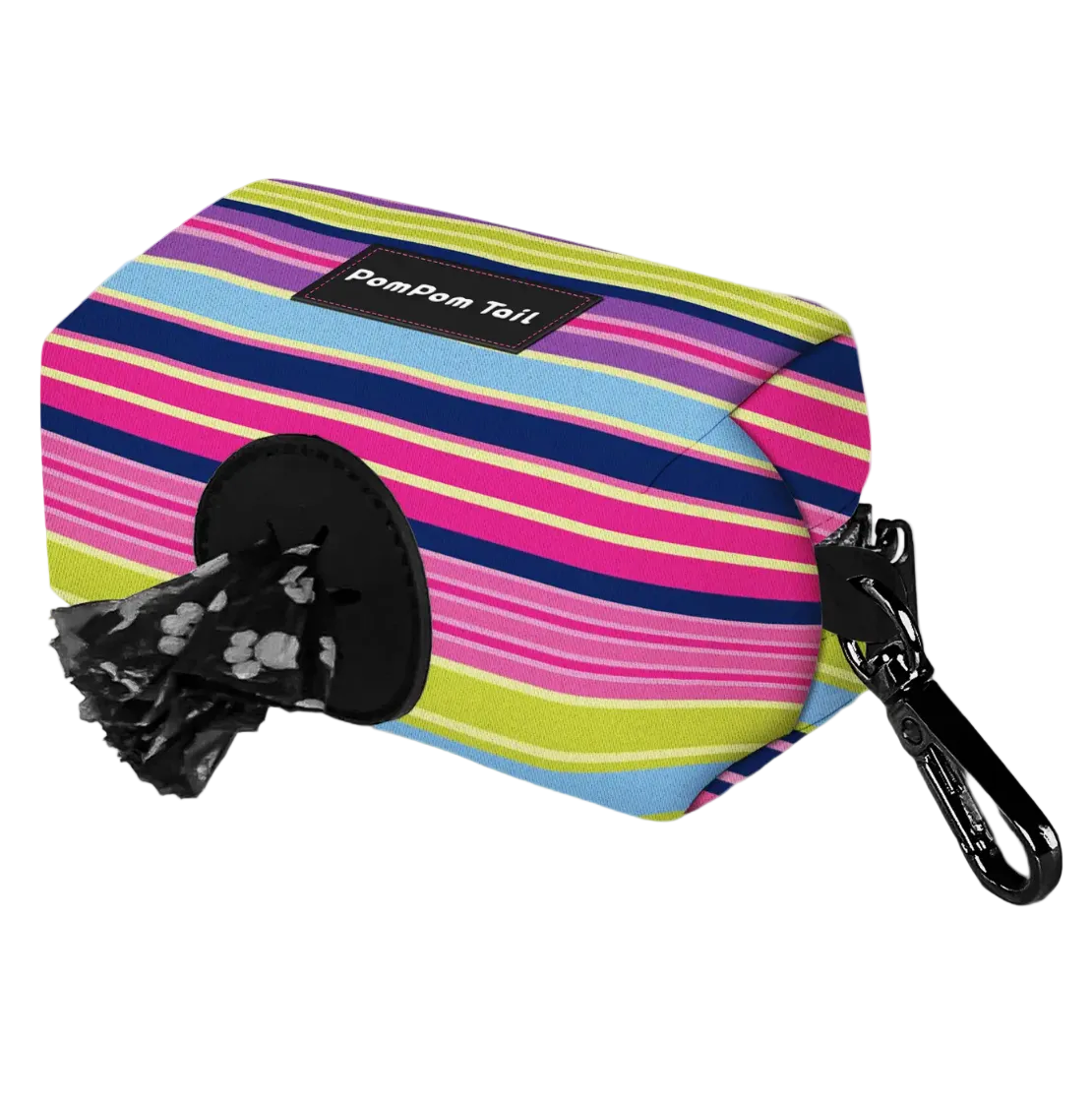 Oeelinn Poop Bag Holder, Colorful Stripe