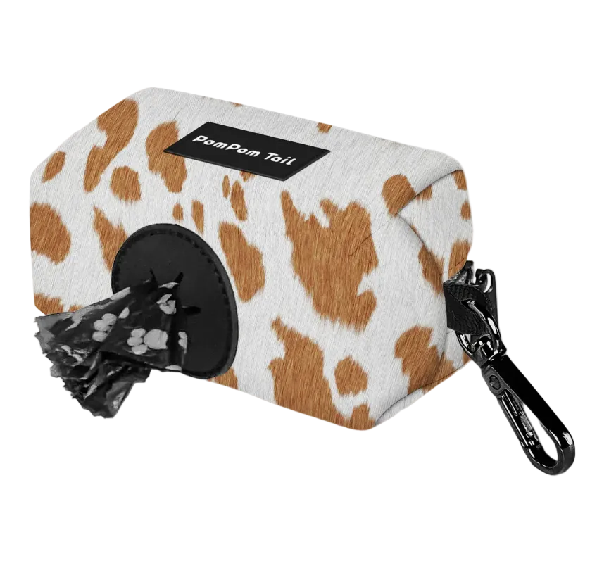 Oeelinn Poop Bag Holder, Cowhide