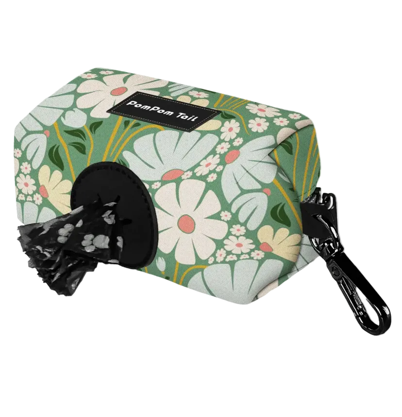 Oeelinn Poop Bag Holder, Wild Daisey