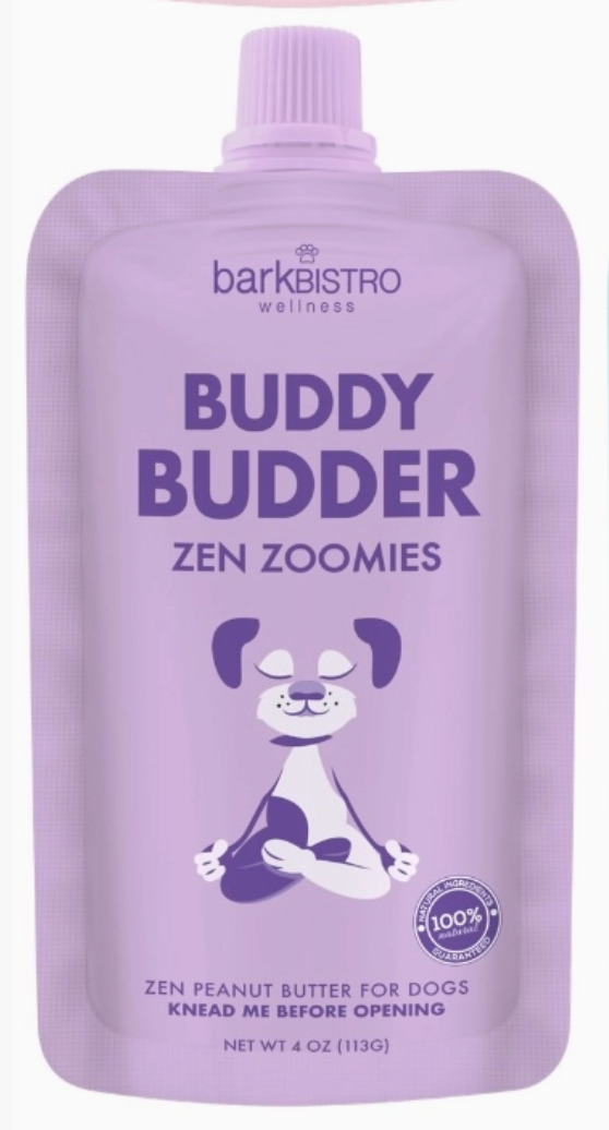 Bark Bistro "Zen Zoomies" Buddy Budder 4 oz. squeeze pack