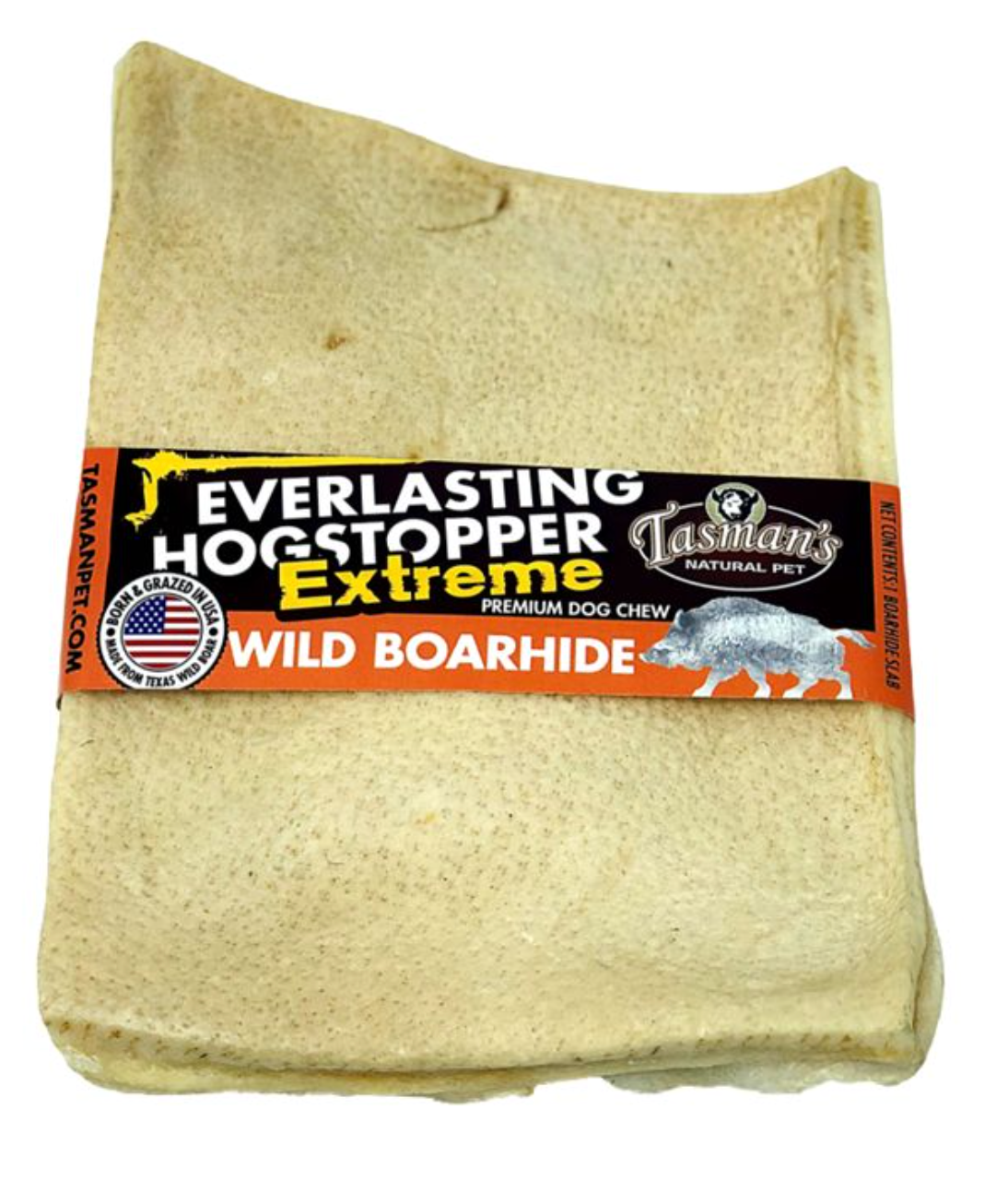 Tasman's Everlasting Hogstopper Wild Boar Dog Chews, Extreme