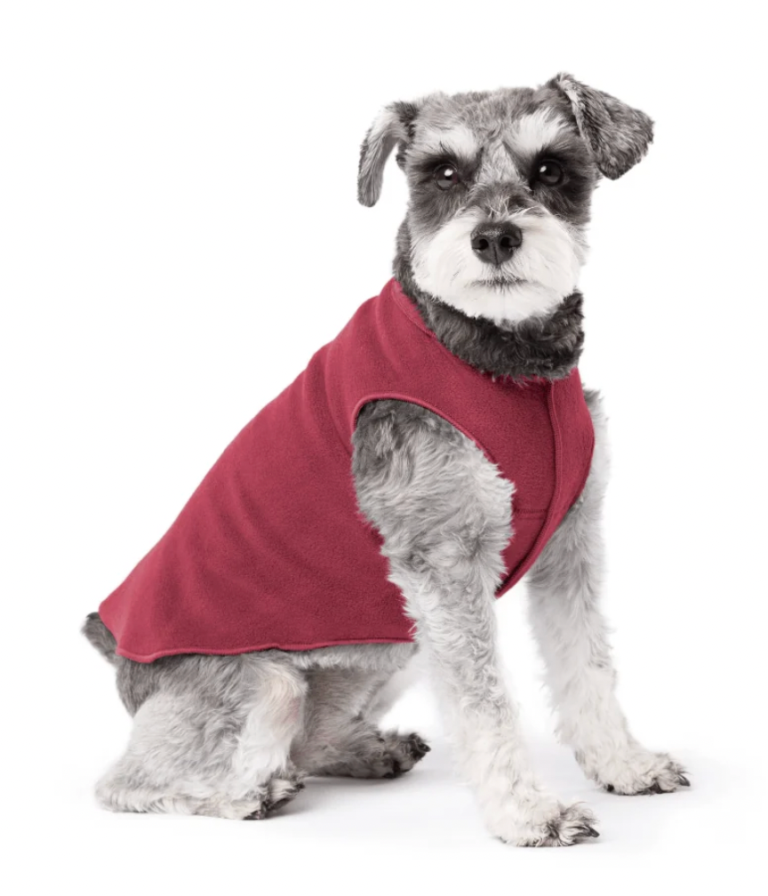 GoldPaw Stretch Fleece Sweater, Red Velvet Cake