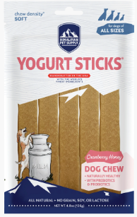 Himalayan Yogurt Sticks, 5 Pack: Bacon, Peanut Butter, Cranberry Honey, Pumpkin flavors