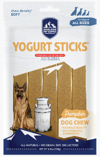 Himalayan Yogurt Sticks, 5 Pack: Bacon, Peanut Butter, Cranberry Honey, Pumpkin flavors