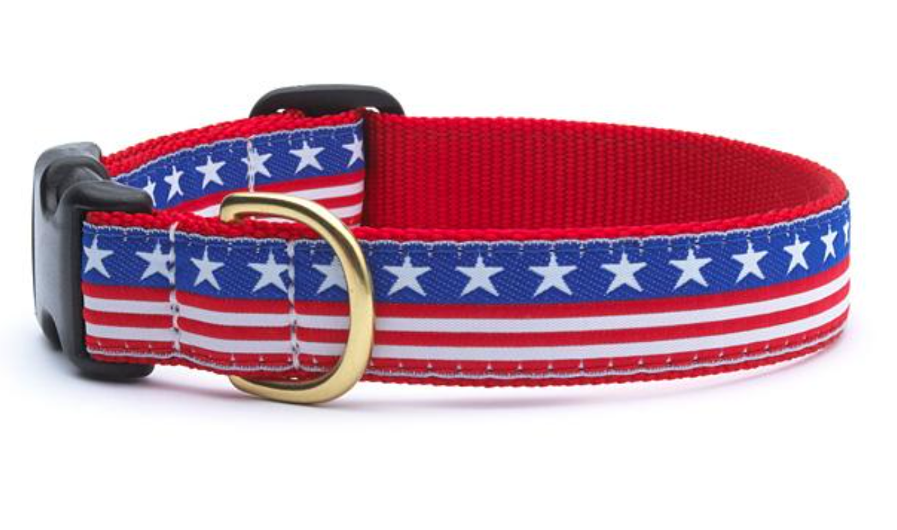 Up Country "Stars and Stripes" Dog Collar