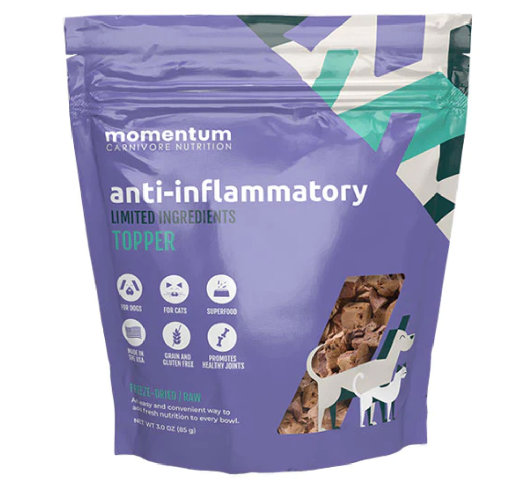 Momentum Carnivore Nutrition Freeze-Dried Raw Anti-Inflammatory Boost Topper