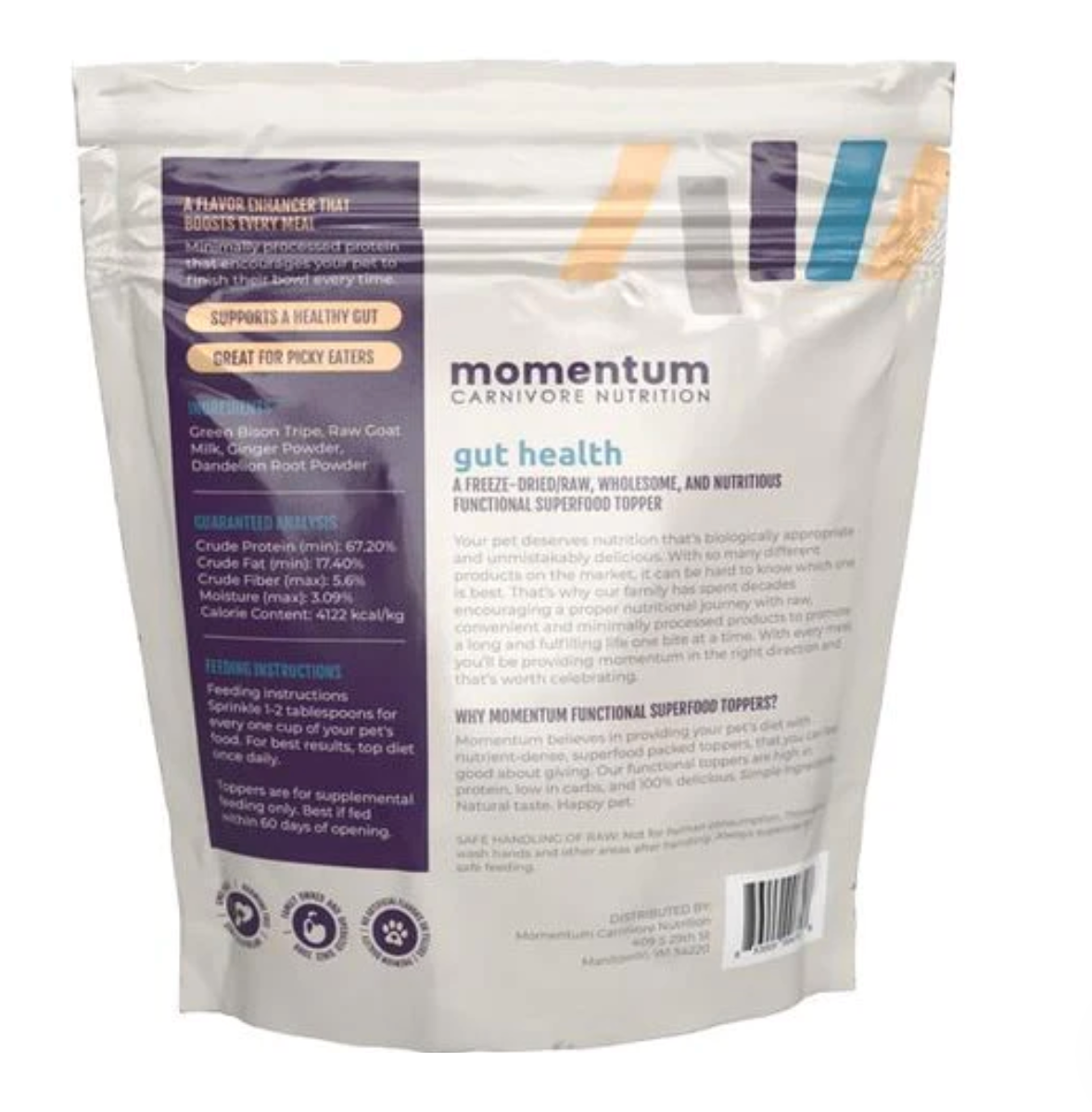 Momentum Carnivore Nutrition Freeze-Dried Raw Gut Health Topper