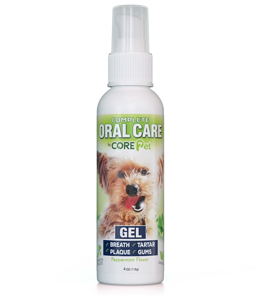 Core Pet Complete Oral Care Gel for Dogs, Peppermint flavor