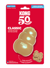 Kong GOLD Classic Dog Chew Toy, Anniversary Edition