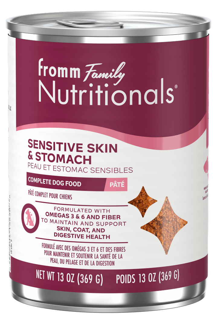 Fromm Nutritionals Sensitive Skin & Stomach Complete Pâté Canned Wet Dog Food