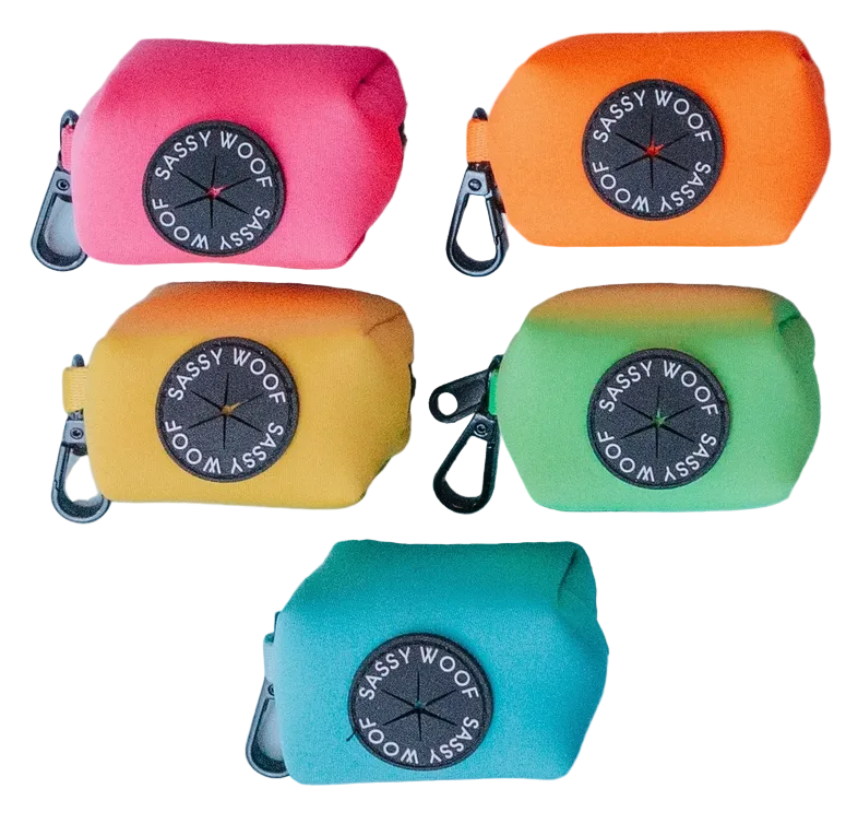 Sassy Woof Neon Waste Bag Holders, 6 colors