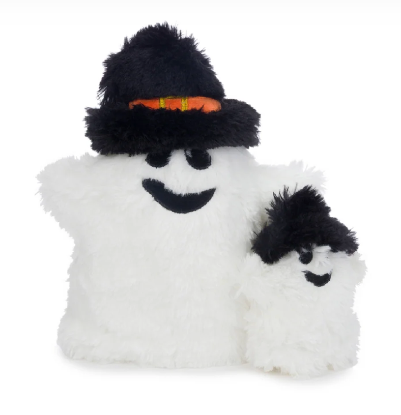 FabDog "Fluffy Ghost" Halloween Dog Toy (2 sizes)