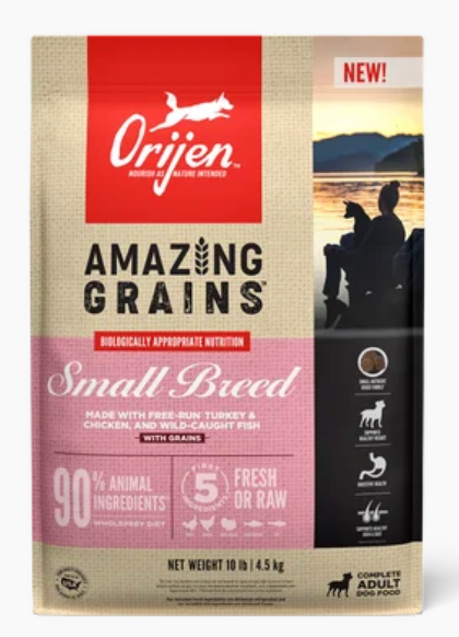 Orijen Amazing Grains Small Breed Dry Dog Food