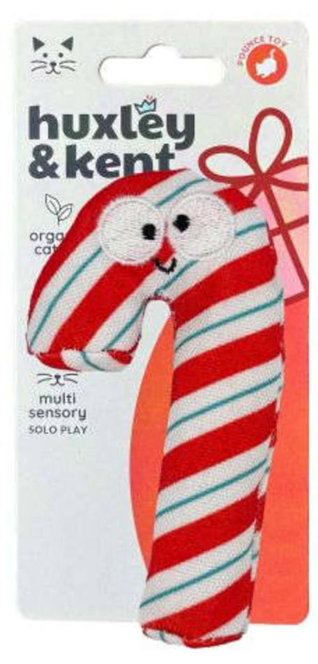 Huxley & Kent Nipper Cat Toy, Candy Cane