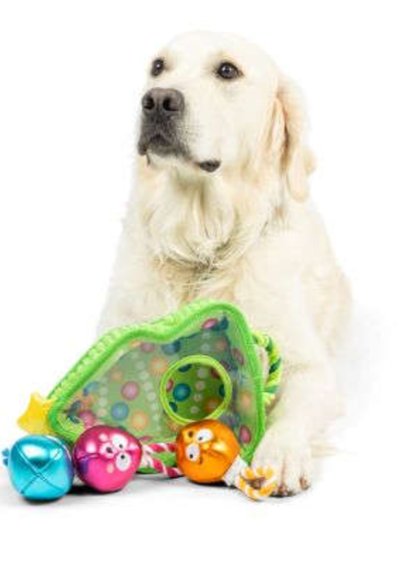 Huxley & Kent Hunt 'N Squeak Christmas Tree Interactive Dog Toy