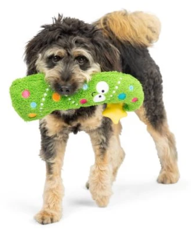Huxley & Kent Fetchies Bruce Spruce Holiday Dog Toy, Small