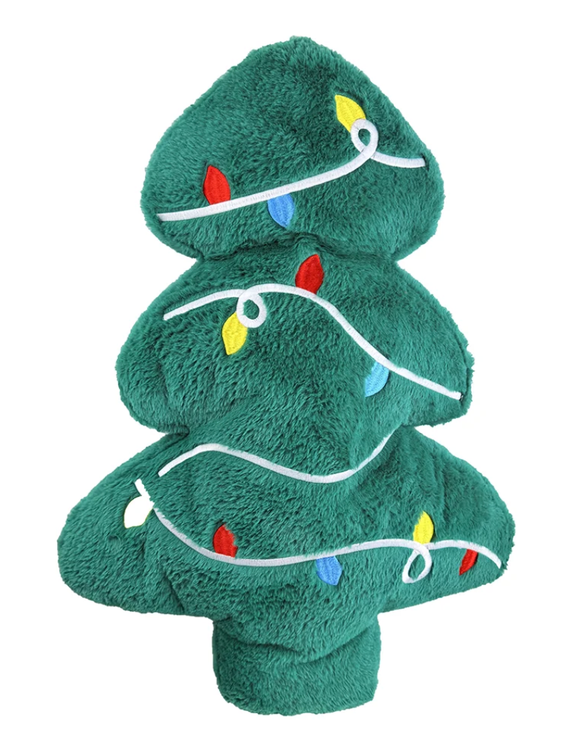 PetLou Cozy Christmas Tree, Jumbo 26" Plush Holiday Dog Toy