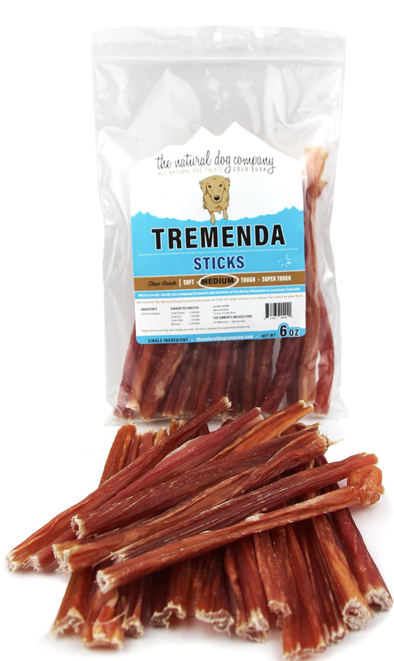 Tuesday's Natural Dog Company 5" Tremenda Sticks - 6 oz
