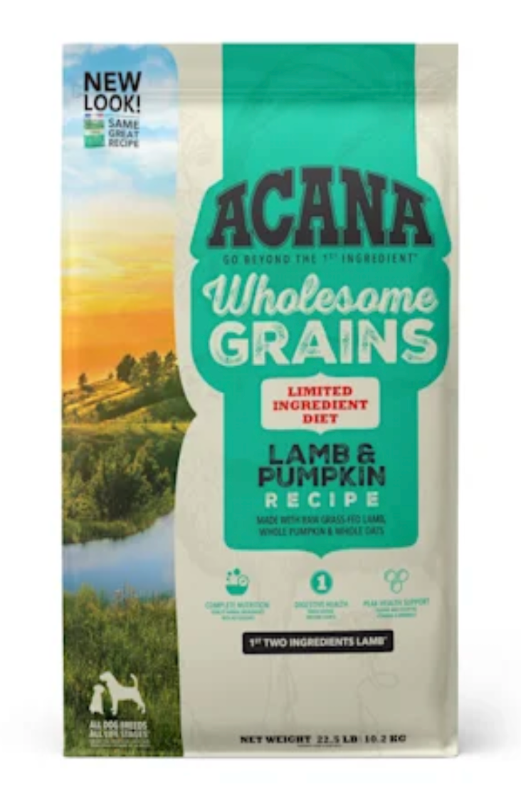ACANA Wholesome Grains Lamb & Pumpkin Recipe Dry Dog Food