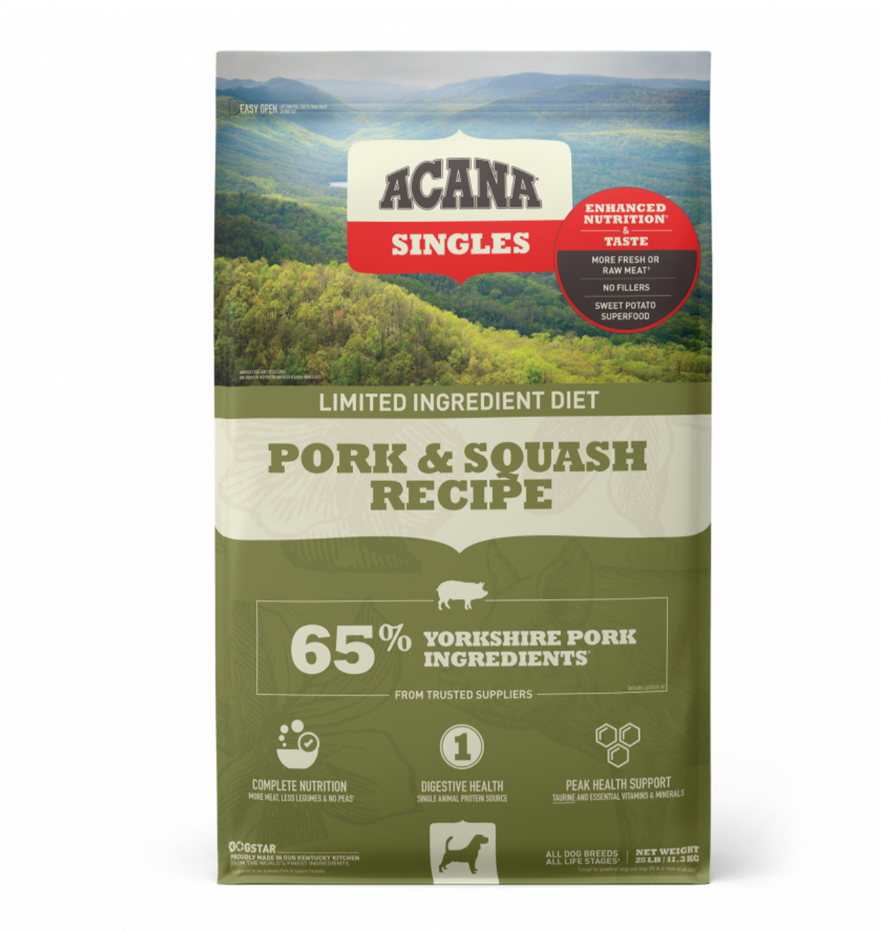 Acana Singles Limited Ingredient Diet Pork & Squash Dry Dog Food