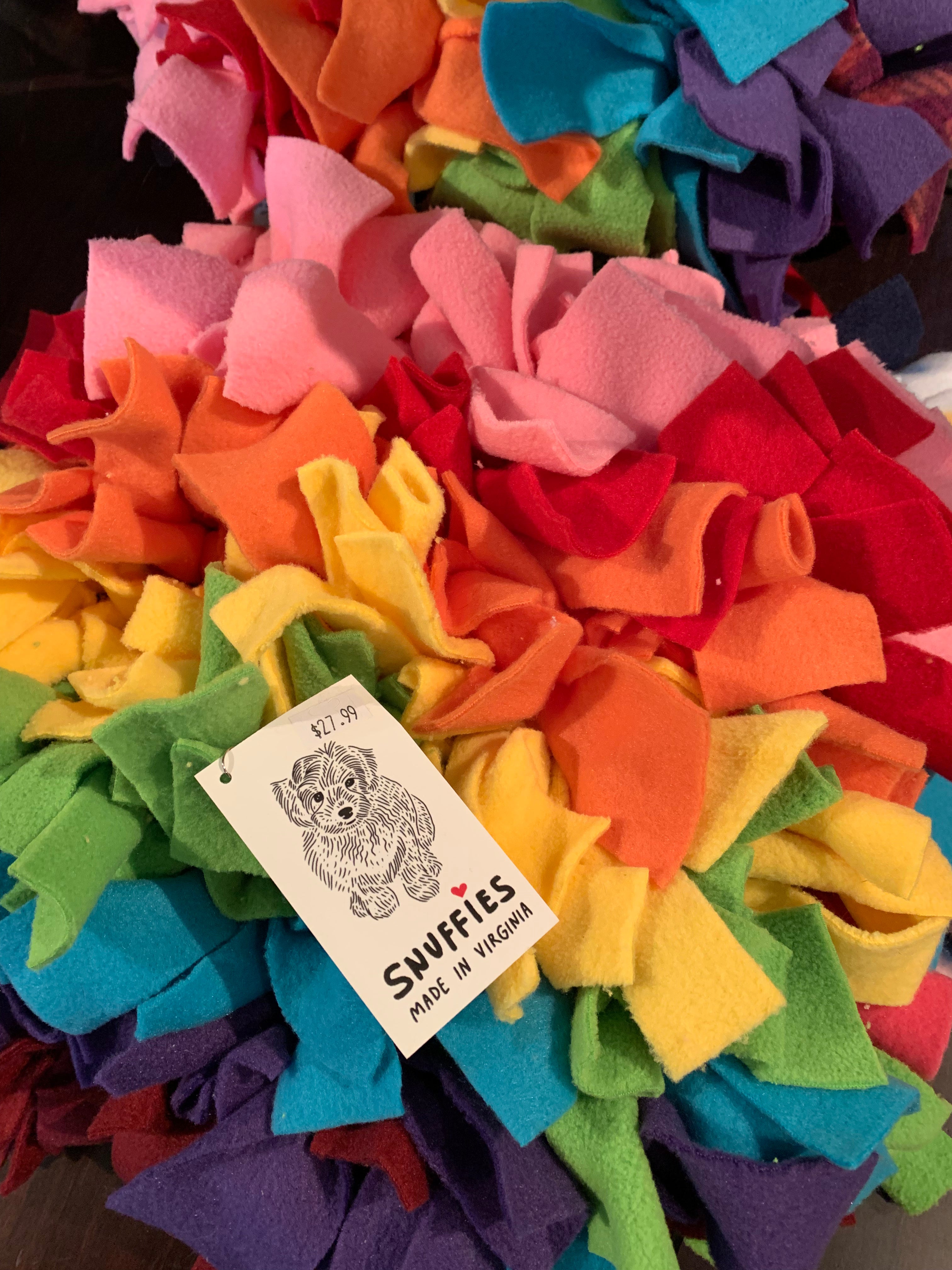 "Snuffies" Locally Crafted Snuffle Mats for Dogs & Cats