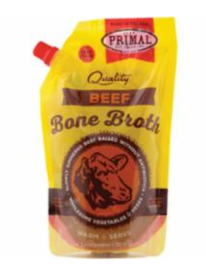 Primal Dog&Cat Frozen Bone Broth Beef 20 oz