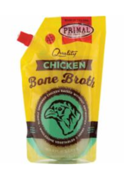 Primal Dog&Cat Frozen Bone Broth Chicken 20 oz