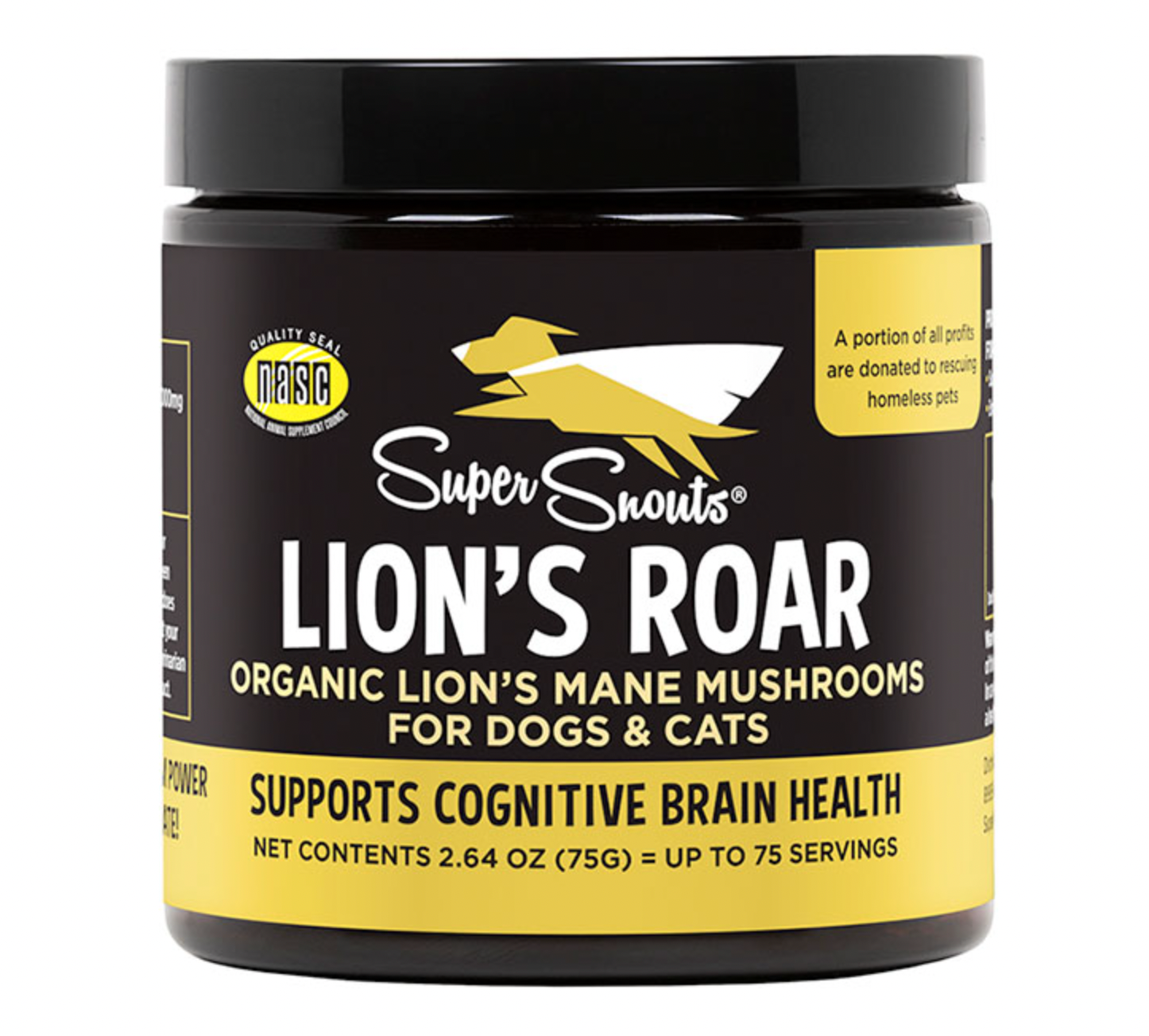 Super Snouts "Lions Roar" Mushrooms for Cognitive Support