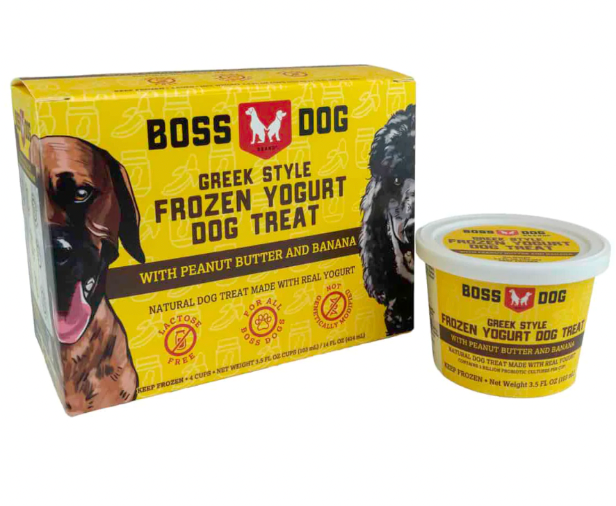 Boss Dog Greek Style Frozen Yogurt "Froyo" Dog Treat