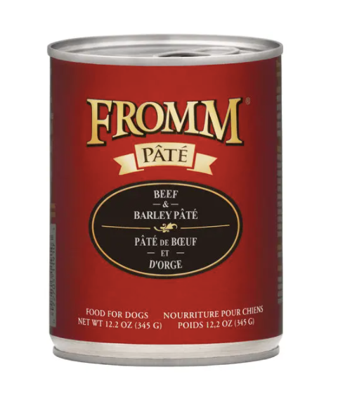 Fromm Four-Star Beef & Barley Pâté Canned Dog Food