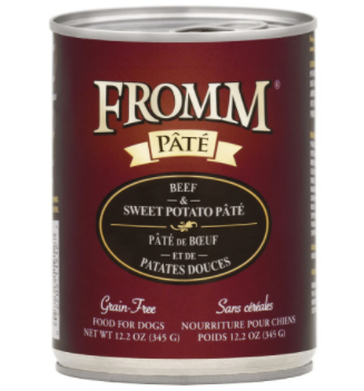 Fromm Four-Star Beef & Sweet Potato Pâté Canned Dog Food