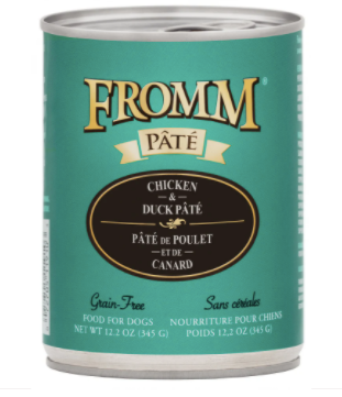 Fromm Four-Star Chicken & Duck Pâté Canned Dog Food