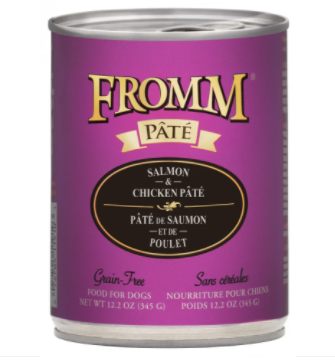 Fromm Four-Star Salmon & Chicken Pâté Canned Dog Food