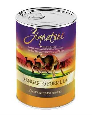 Zignature Kangaroo Limited Ingredient Grain-Free Canned Dog Food