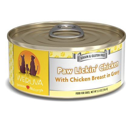 Weruva Classics "Paw Lickin' Chicken" Grain-Free Canned Dog Food
