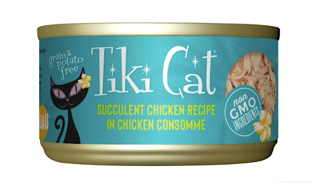 Tiki Cat "Puka Puka Luau"  Chicken in Chicken Consommé Grain-Free Canned Cat Food