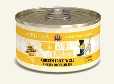 Weruva Cats In The Kitchen "Chicken Frick 'A Zee" Recipe Canned Cat Food